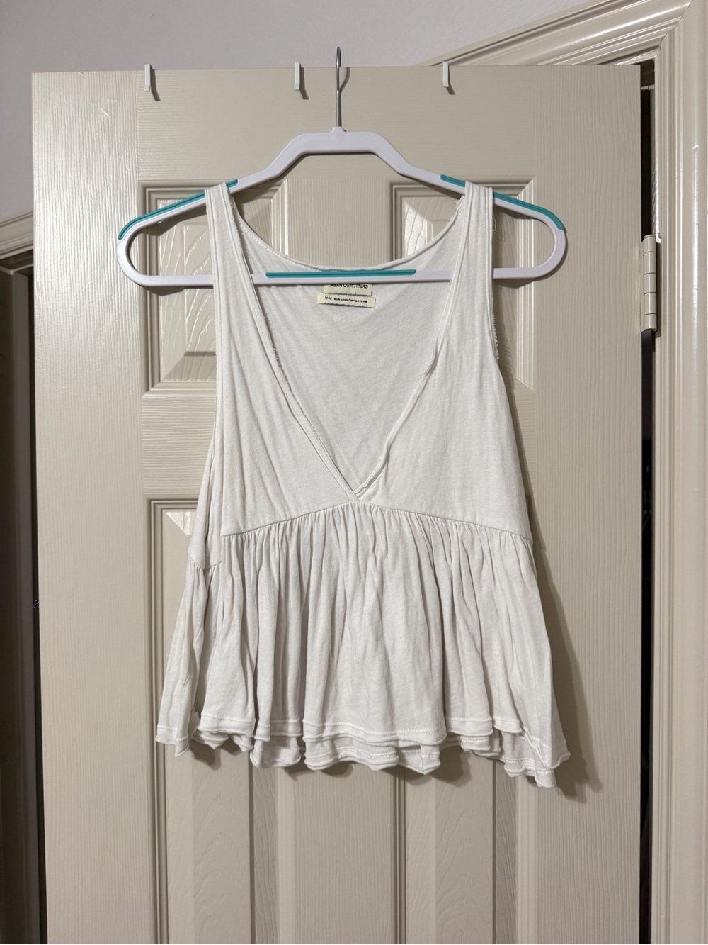Lightweight White Tank Top - Women